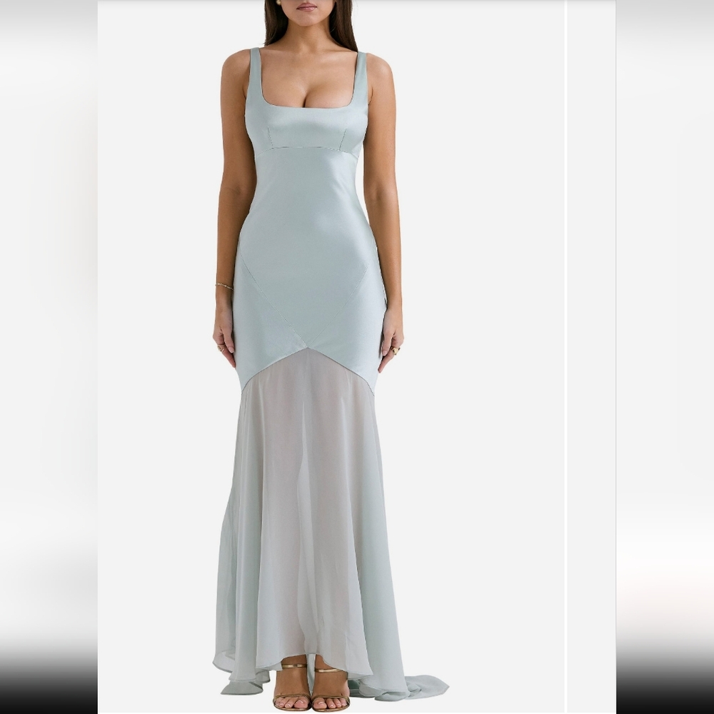 SOLD! NWT House Of Cb Vittoria Aqua Dress
